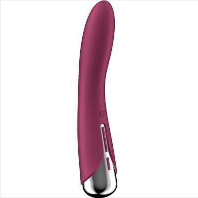 SATISFYER - VIBRADOR ROTATOR G-SPOT VIBE 1 G-SPOT VERMELHO - D-237580 - Dona Pimenta