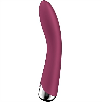 SATISFYER - VIBRADOR ROTATOR G-SPOT VIBE 1 G-SPOT VERMELHO - D-237580 - Dona Pimenta