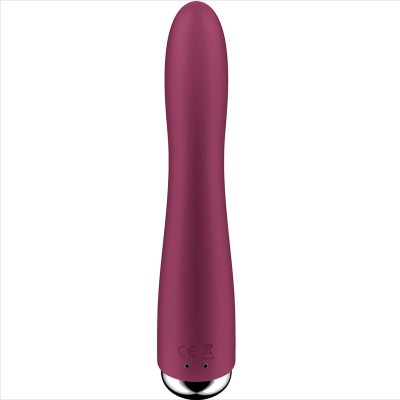 SATISFYER - VIBRADOR ROTATOR G-SPOT VIBE 1 G-SPOT VERMELHO - D-237580 - Dona Pimenta