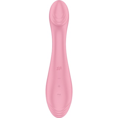 SATISFYER - G-FORCE ESTIMULADOR VIBRADOR G-SPOT ROSA - D-237601 - Dona Pimenta