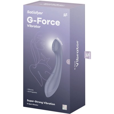 SATISFYER - G-FORCE ESTIMULADOR VIBRADOR G-SPOT ROSA - D-237601 - Dona Pimenta