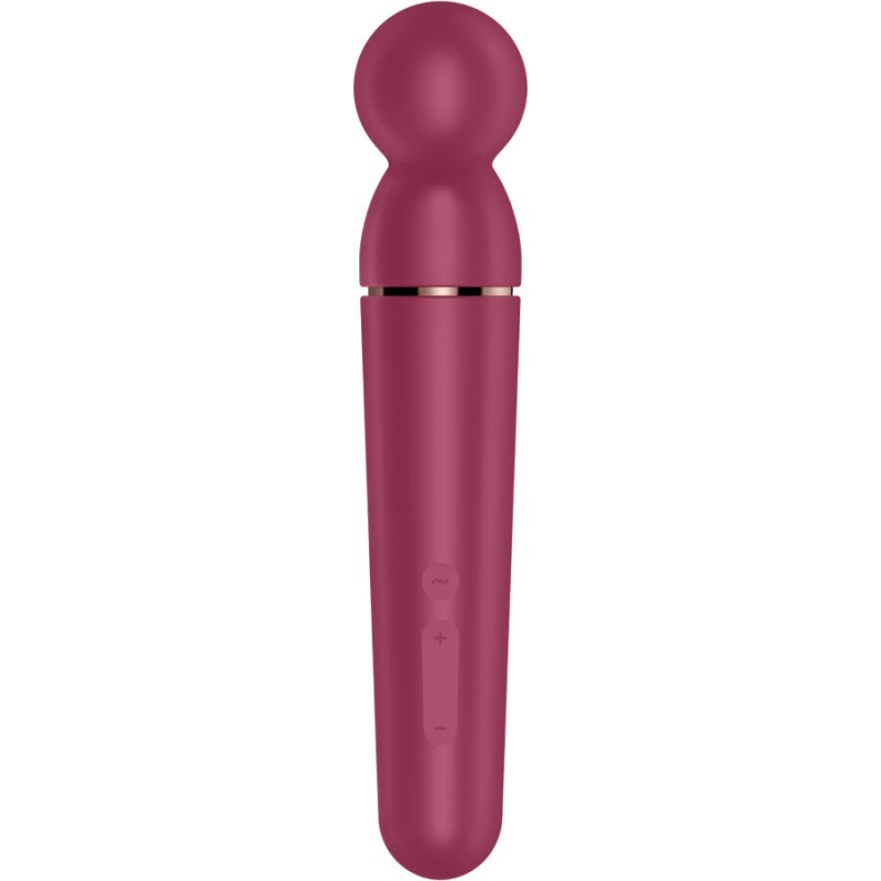 SATISFYER - PLANETA WAND-ER VIBRADOR MASSAGER BERRY - D-237606 - Dona Pimenta