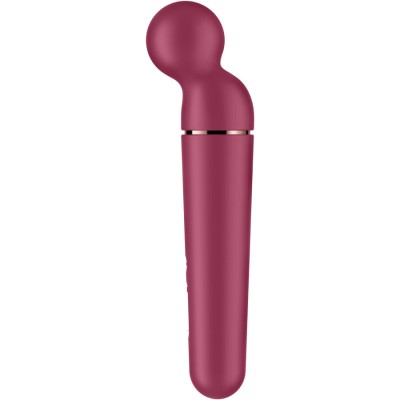 SATISFYER - PLANETA WAND-ER VIBRADOR MASSAGER BERRY - D-237606 - Dona Pimenta