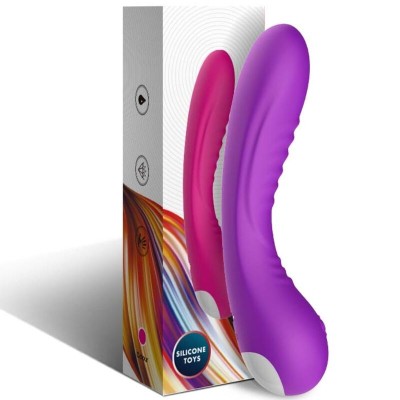 ARMONY - VIBRADOR LEGEND SILICONE ROXO - D-237893 - Dona Pimenta