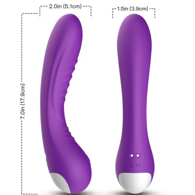 ARMONY - VIBRADOR LEGEND SILICONE ROXO - D-237893 - Dona Pimenta