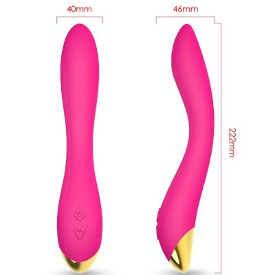 ARMONY - FLAMINGO VIBRADOR MULTPOSIÇÃO FÚCSIA - D-237900 - Dona Pimenta