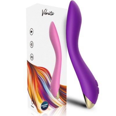 ARMONY - FLAMINGO VIBRADOR MULTIPOSIÇÃO ROXO - D-237901 - Dona Pimenta