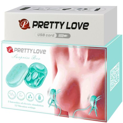 PRETTY LOVE - CAIXA SURPRESA AZUL PINA DE ESTIMULAO ELECTRO - D-238105 - Dona Pimenta