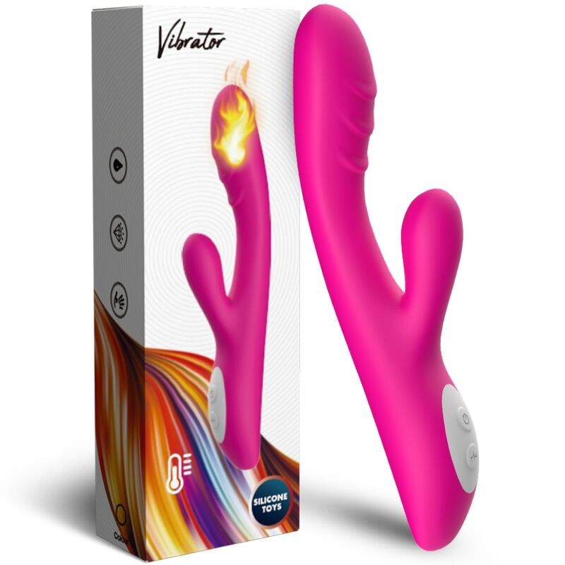 ARMONY - VIBRADOR SPARK EFEITO CALOR FÚCSIA - D-237905 - Dona Pimenta