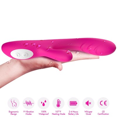 ARMONY - VIBRADOR SPARK EFEITO CALOR FÚCSIA - D-237905 - Dona Pimenta