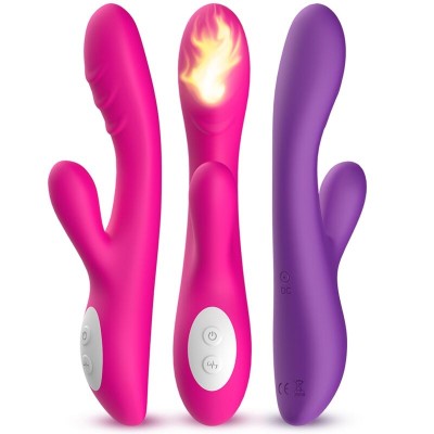 ARMONY - VIBRADOR SPARK EFEITO CALOR FÚCSIA - D-237905 - Dona Pimenta