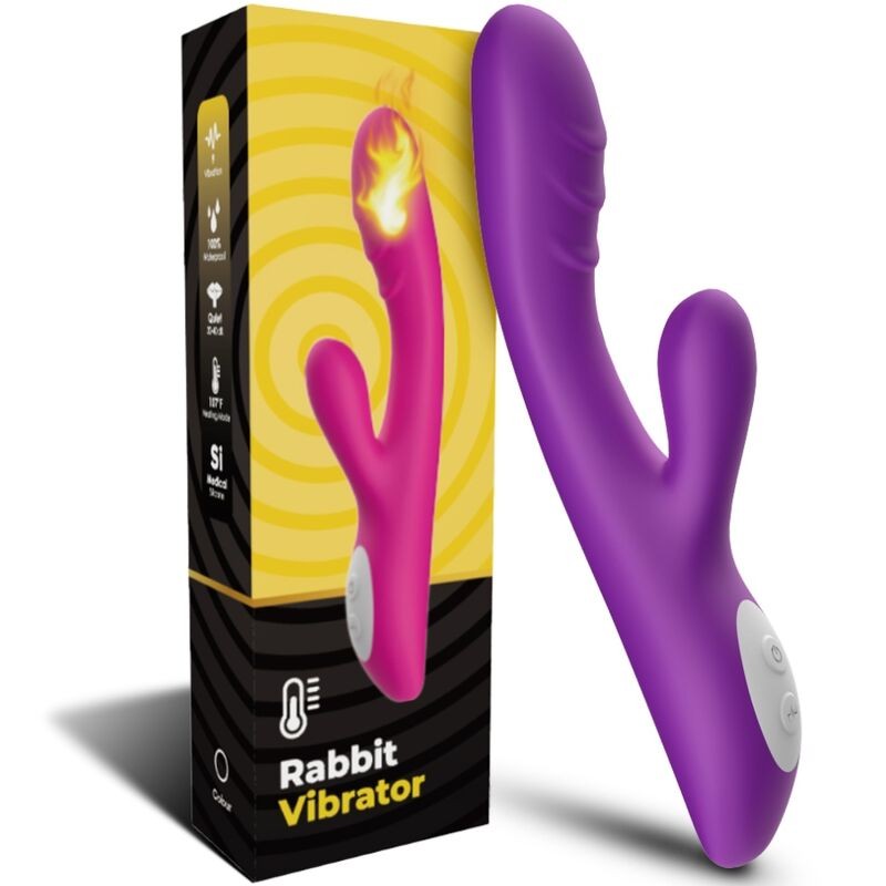 ARMONY - VIBRADOR SPARK EFEITO CALOR ROXO - D-237906 - Dona Pimenta