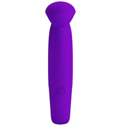 PRETTY LOVE - VIBRADOR DE DEDO RECARREGVEL GORGON ROXO - D-237578 - Dona Pimenta