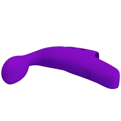 PRETTY LOVE - VIBRADOR DE DEDO RECARREGVEL GORGON ROXO - D-237578 - Dona Pimenta