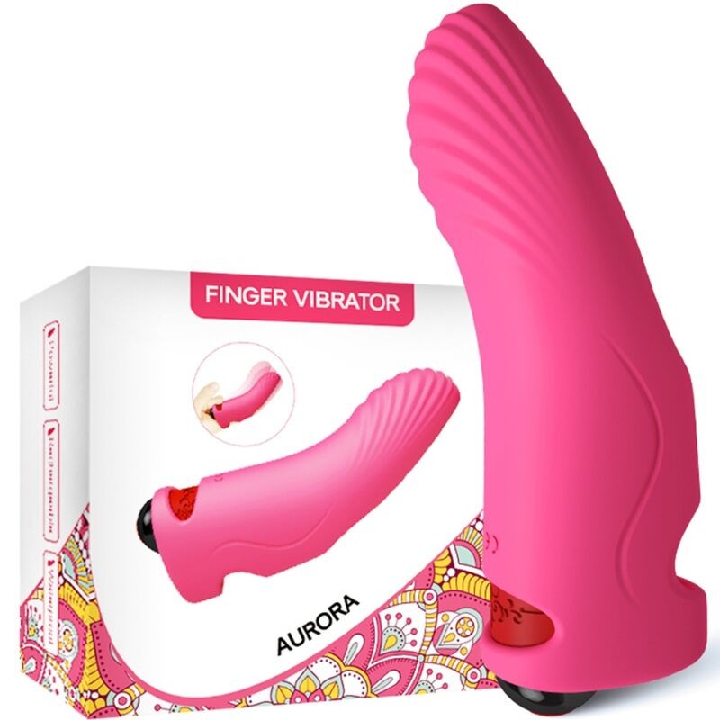 ARMONY - AURORA VIBRADOR DEDO FÚCSIA - D-237911 - Dona Pimenta