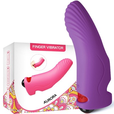 ARMONY - AURORA VIBRADOR DEDO ROXO - D-237912 - Dona Pimenta