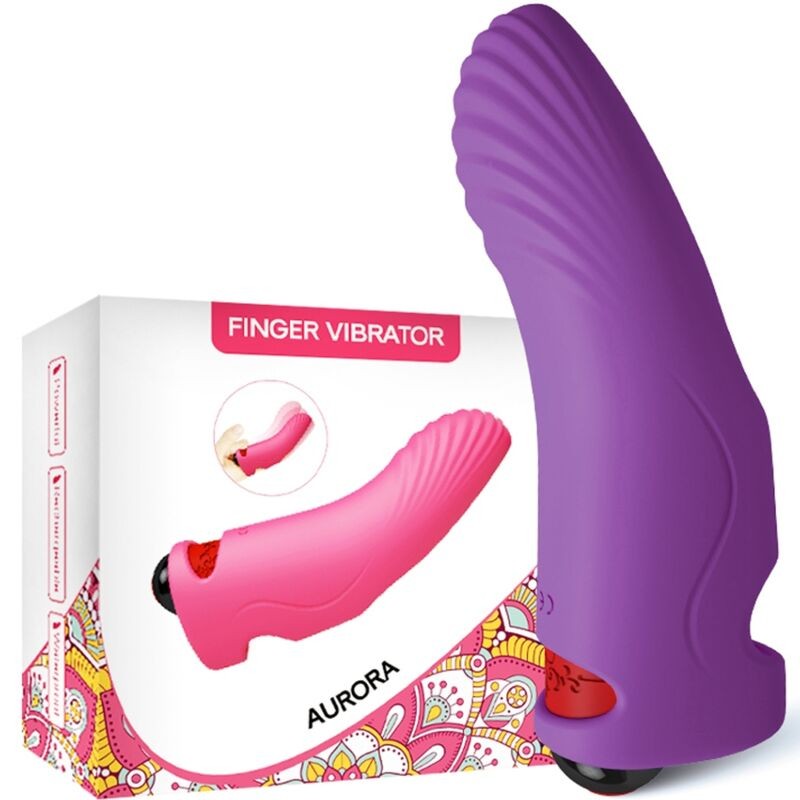 ARMONY - AURORA VIBRADOR DEDO ROXO - D-237912 - Dona Pimenta