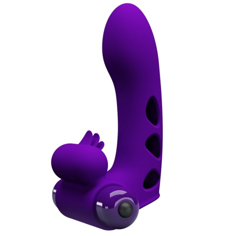 PRETTY LOVE - CAPA DE DEDO VIBRADOR ROXO ORLANDO - D-237385 - Dona Pimenta