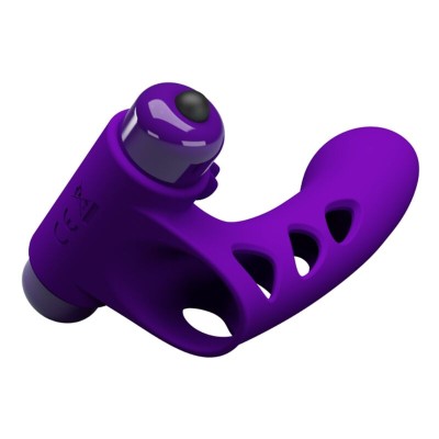 PRETTY LOVE - CAPA DE DEDO VIBRADOR ROXO ORLANDO - D-237385 - Dona Pimenta