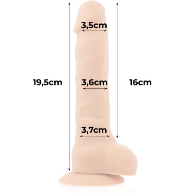 ARNÊS COCK MILLER + DENSIDADE DE SILICONE COCKSIL ARTICULÁVEL 19,5 CM - D-227625 - Dona Pimenta