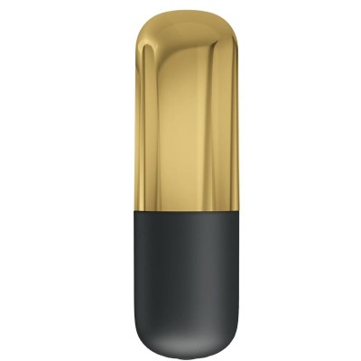 PRETTY LOVE - VIBRADOR BALA RECARREGVEL DOURADO - D-237579 - Dona Pimenta