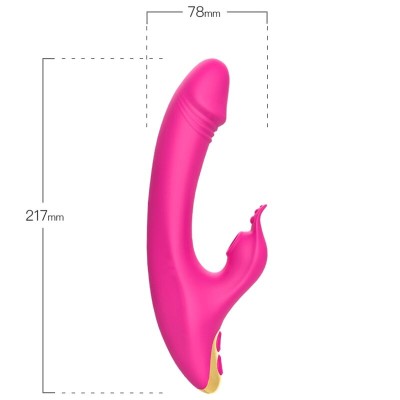 ARMONY - AMANT SUCCIONADOR CLITORIS & PUNTO G FUCSIA - D-237954 - Dona Pimenta