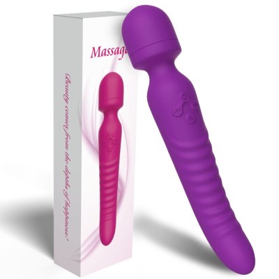 ARMONY - MISSION MASAJEADOR & VIBRADOR EFECTO CALOR VIOLETA - D-237977 - Dona Pimenta