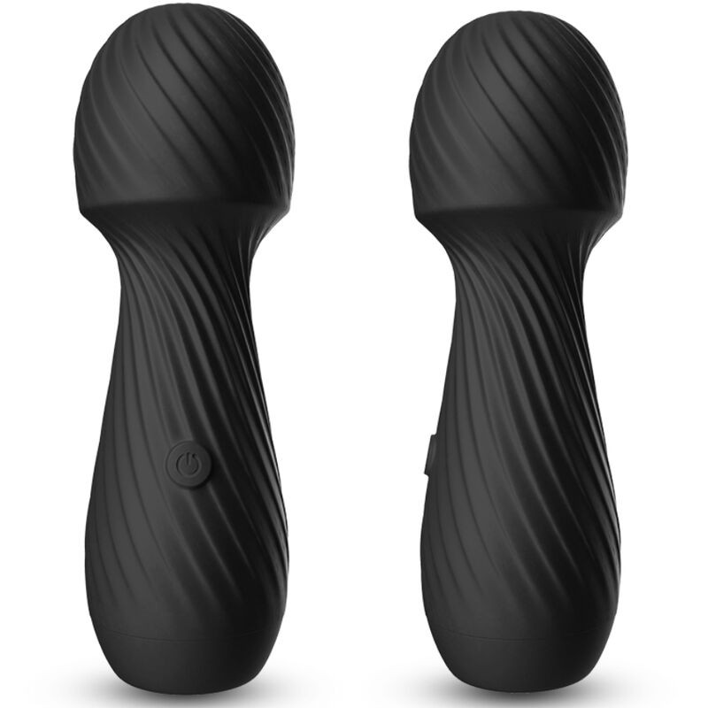 ARMONY - DAZZLE MASAJEADOR & VIBRADOR PEQUEÑO NEGRO - D-237980 - Dona Pimenta