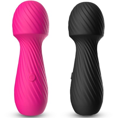 ARMONY - DAZZLE MASAJEADOR & VIBRADOR PEQUEÑO NEGRO - D-237980 - Dona Pimenta