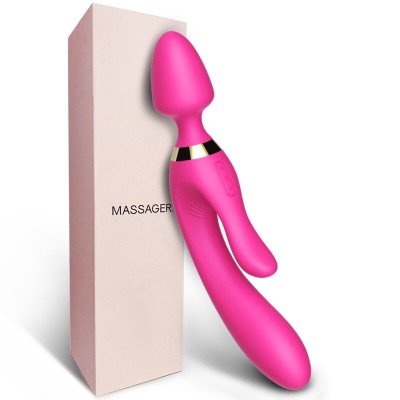 ARMONY - MASAJEADOR & VIBRADOR RABBIT FUCSIA - D-237983 - Dona Pimenta