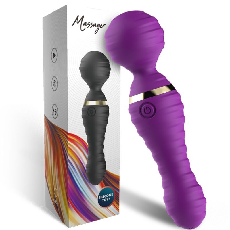 ARMONY - FREEDO MASAJEADOR & VIBRADOR PEQUEÑO VIOLETA - D-237985 - Dona Pimenta