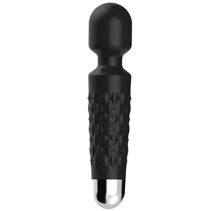 ARMONY - POSTMAN MASAJEADOR & VIBRADOR CABEZA FLEXIBLE NEGRO - D-237988 - Dona Pimenta