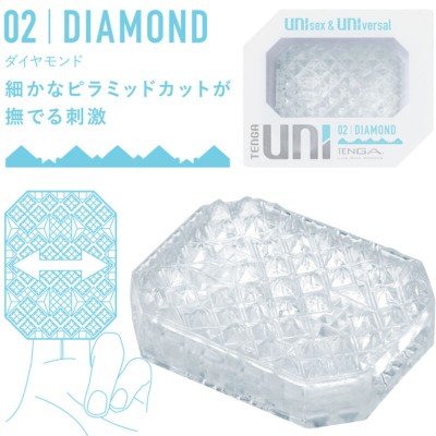 TENGA - DEDAL MASTURBADOR UNI DIAMOND - D-238093 - Dona Pimenta