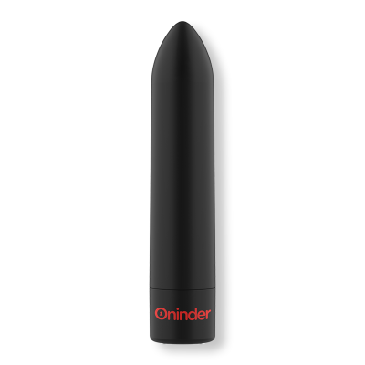 ONINDER - BERLIN BULLET VIBRADOR PRETO 9 MODOS 8,5 X 2 CM - APLICATIVO GRATUITO - D-238136 - Dona Pimenta