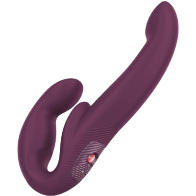 FUN FACTORY - SHARE VIBE PRO VIBRADOR DUPLO VIOLETA - D-238158 - Dona Pimenta