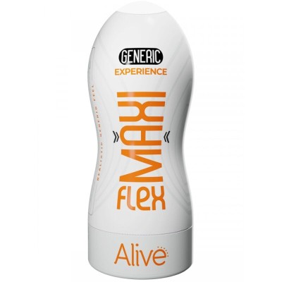 ALIVE - MAXI FLEX MASTURBADOR MASCULINO GENÉRICO TAMANHO L - D-238173 - Dona Pimenta