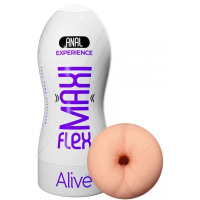 ALIVE - MAXI FLEX MASTURBADOR MASCULINO ANAL TAMANHO L - D-238171 - Dona Pimenta