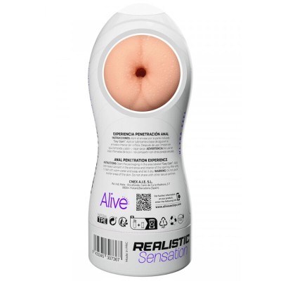 ALIVE - MAXI FLEX MASTURBADOR MASCULINO ANAL TAMANHO L - D-238171 - Dona Pimenta