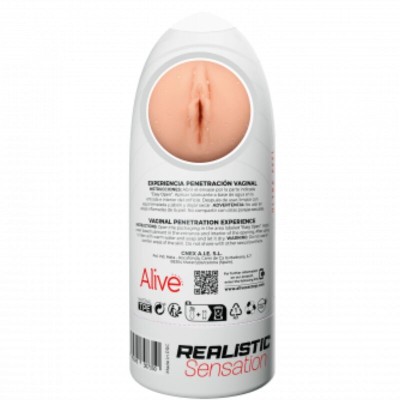 ALIVE - FLEX MASTURBADOR MASCULINO VAGINAL TAMANHO M - D-238166 - Dona Pimenta