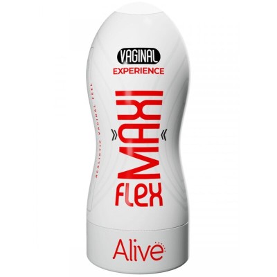 ALIVE - MAXI FLEX MASTURBADOR MASCULINO VAGINAL TAMANHO L - D-238170 - Dona Pimenta