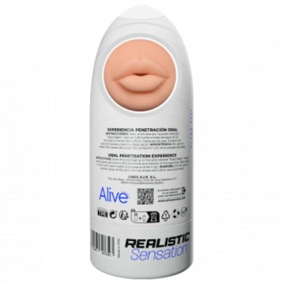 ALIVE - FLEX MASTURBADOR MASCULINO ORAL TAMANHO M - D-238168 - Dona Pimenta