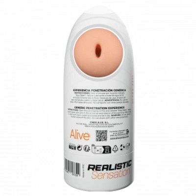 ALIVE - FLEX MASTURBADOR MASCULINO GENÉRICO TAMANHO M - D-238169 - Dona Pimenta