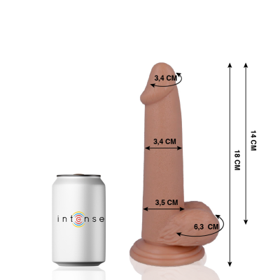 MR INTENSE - 10 REALISTIC PENIS 18 -O- 3.4cm - D-216091 - Dona Pimenta