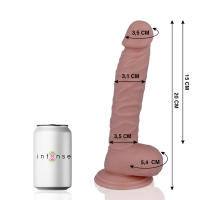 MR INTENSE - 19 REALISTIC PENIS 20 -O- 3.1cm - D-216100 - Dona Pimenta