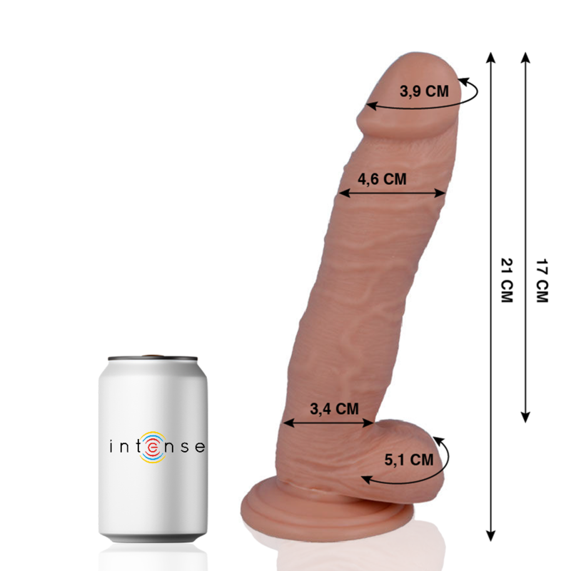 MR INTENSE - 24 REALISTIC PENIS 21 CM -OU- 4.6CM - D-216106 - Dona Pimenta