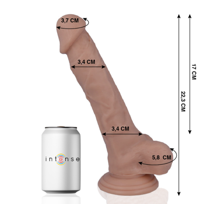 MR INTENSE - 28 REALISTIC PENIS 22.3 -OU- 3.4CM - D-216113 - Dona Pimenta