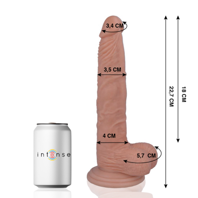 MR INTENSE - 29 REALISTIC PENIS 22,7 -OU- 3,5 CM - D-216114 - Dona Pimenta