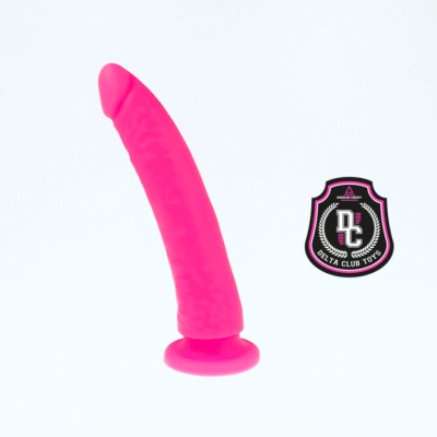 DELTA CLUB -  TOYS DILDO MÉDICO ROSA SILICONE 17 X 3 CM - D-227141 - Dona Pimenta