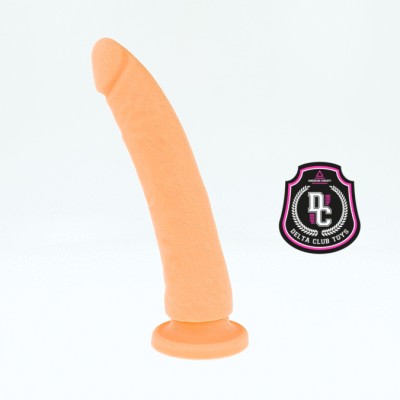 DELTA CLUB - TOYS DILDO MÉDICO NATURAL SILICONE 20 X 4 CM - D-227143 - Dona Pimenta