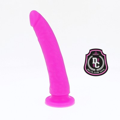 DELTA CLUB -  TOYS LILAC DILDO MEDICAL SILICONE 20 X 4 CM - D-227145 - Dona Pimenta